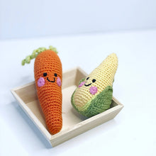 Load image into Gallery viewer, Pretend Play Food Rattle - Sweetcorn