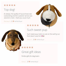 Load image into Gallery viewer, Dog Wall Decor / Hook - Cioccolato: With Hook