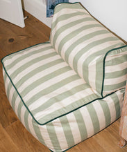 Load image into Gallery viewer, Philè - Striped Toddler Lounger – Green