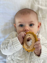 Load image into Gallery viewer, Lee the Lion Teether Wood + Silicone