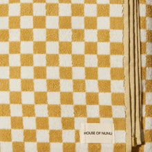 Load image into Gallery viewer, Hand Towel in Yellow Check
