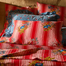 Load image into Gallery viewer, Sage X Clare - Dempsey Linen Pillowcase Set Poppy