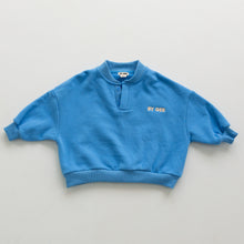Load image into Gallery viewer, BY GEE - Cotton Boxy Sweatshirt - Bluebird