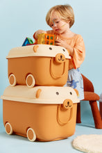 Load image into Gallery viewer, Cowrie and Conch - Bear - 'Ride a Long Storage' Brown Bear (Large)