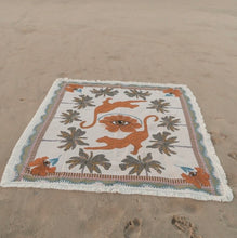 Load image into Gallery viewer, Wandering Folk - Eye of the Jungle Throw Dune