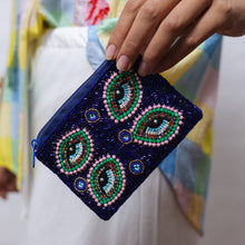 Load image into Gallery viewer, Zoda - Evil Eye Beaded Clutch