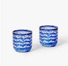 Load image into Gallery viewer, Bonnie & Neil - Watercolour Blue Tumblers