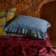 Load image into Gallery viewer, Sage X Clare - Anneliese Ruffle Pillowcase - Peridot Standard