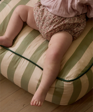 Load image into Gallery viewer, Philè - Striped Toddler Lounger – Green