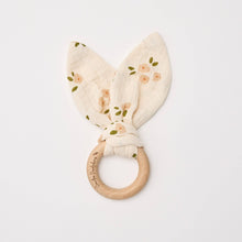 Load image into Gallery viewer, Organic Bunny Ears Teether: Daisy
