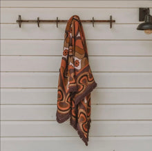 Load image into Gallery viewer, Wandering Folk - Morrison Throw Brandy