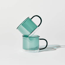 Load image into Gallery viewer, DOUBLE TROUBLE CUP SET IN TEAL