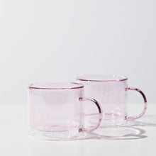 Load image into Gallery viewer, DOUBLE TROUBLE CUP SET IN PINK