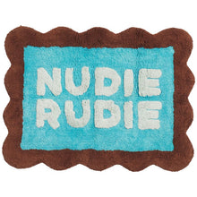 Load image into Gallery viewer, Sage X Clare - Rome Nudie Bath Mat Turquoise