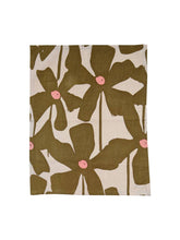 Load image into Gallery viewer, Mosey Me - Mosey Olive Poppy Tea Towel