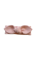 Load image into Gallery viewer, Rai Co Ribbed Knotted Headbands: Beige