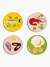 Load image into Gallery viewer, KLEVERING-Plate de la mer set of 4