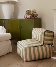 Load image into Gallery viewer, Philè - Striped Toddler Lounger – Green