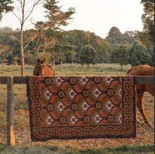 Load image into Gallery viewer, Wandering Folk - Morrison Throw Brandy