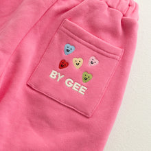 Load image into Gallery viewer, BY GEE - Cotton Wide Leg Sweatpant - Peony