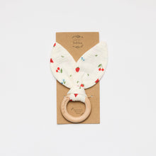 Load image into Gallery viewer, Organic Bunny Ears Teether - Sweet Pickings