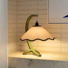 Load image into Gallery viewer, Paola & Joy Kira Table Lamp - Sage / Pearl