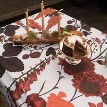 Load image into Gallery viewer, Wandering Folk - Flourish Tablecloth - Berry