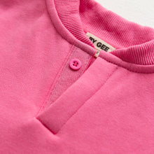 Load image into Gallery viewer, BY GEE - Cotton Boxy Sweatshirt - Peony
