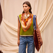 Load image into Gallery viewer, Sage x Clare - Eliza Silk Scarf