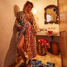 Load image into Gallery viewer, Sage x Clare - Thea Cotton Robe - Vermillion