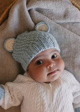 Load image into Gallery viewer, Acorn Kids - Bear Beanie Blue