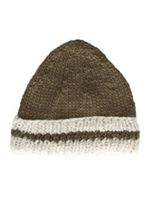 Load image into Gallery viewer, Acorn Kids- Denmark Beanie Khaki and Cream