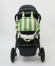 Load image into Gallery viewer, Philè - Pram Caddy Green Stripe