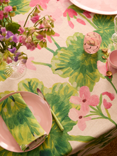 Load image into Gallery viewer, Bonnie & Neil - (Pre Order) Geranium Multi Linen Tablecloth - Medium