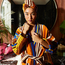 Load image into Gallery viewer, Sage x Clare - Nicolette Towelling Robe - Russet