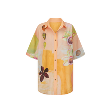 Load image into Gallery viewer, Wandering Folk - ANNIE EVERINGHAM OVER SWIM SHIRT - PASTEL SEA