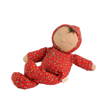 Load image into Gallery viewer, Dinkum Dolls - Dinky Dinkum Pie Hollyrose - Burgundy