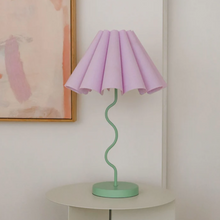 Load image into Gallery viewer, Paola & Joy - Cora Table Lamp Lilac / Pastel Green