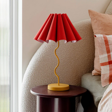 Load image into Gallery viewer, Paola & Joy - Cora Table Lamp Rouge / Mustard