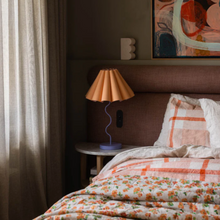 Load image into Gallery viewer, Paola & Joy - Cora Table Lamp Tropical Peach / Purple