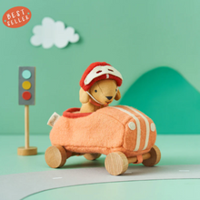 Load image into Gallery viewer, Olli Ella - Holdie Dog-Go - Racer Girl (Pink)