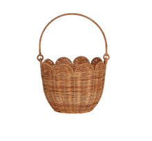 Load image into Gallery viewer, Olli Ella - Rattan Tulip Carry Basket