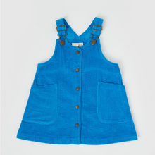 Load image into Gallery viewer, Goldie + Ace - Polly Corduroy Pinafore Dress - Lake