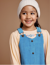 Load image into Gallery viewer, Goldie + Ace - Polly Corduroy Pinafore Dress - Lake