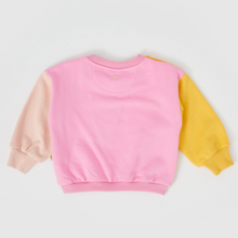 Load image into Gallery viewer, Goldie + Ace - Rio Wave Sweater - Pink/Gold