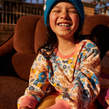 Load image into Gallery viewer, Goldie + Ace - Willa Wildflower Relaxed Terry Sweater