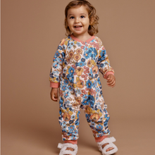 Load image into Gallery viewer, Goldie + Ace - Willa Wildflower Relaxed Terry Romper - Multi