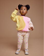 Load image into Gallery viewer, Goldie + Ace - Daisy Meadow Leggings - Fairy Floss Golden