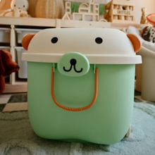 Load image into Gallery viewer, Cowrie and Conch - Bear 'Ride a Long Storage' Mint (Large)