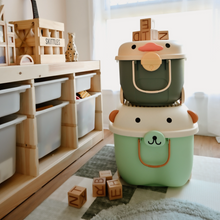 Load image into Gallery viewer, Cowrie and Conch - Bear 'Ride a Long Storage' Mint (Large)